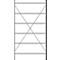 Rayonnage à étagères R3000 SSI Schäfer, Rayonnage de base, 6 tablettes revêtues, profondeur 800 mm, cap. du compartiment 250 kg, l. 1345/1315 x H 2490 mm