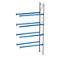 Rayonnage à palettes PR 600, module d'extension, H 5800 mm, max. 1000 kg, 4 traverses