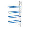 Rayonnage à palettes PR 600, module d'extension, H 5800 mm, max. 800 kg, 4 traverses