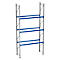 Rayonnage à palettes PR 600, module de base, H 4700 mm, max. 800 kg, 3 traverses