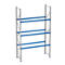 Rayonnage à palettes PR 600, module de base, H 4700 mm, max. 800 kg, 3 traverses