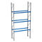 Rayonnage à palettes PR 600, module de base, H 5800 mm, max. 1000 kg, 3 traverses
