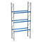 Rayonnage à palettes PR 600, module de base, H 5800 mm, max. 1000 kg, 3 traverses