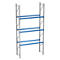 Rayonnage à palettes PR 600, module de base, H 5800 mm, max. 1000 kg, 3 traverses