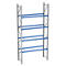 Rayonnage à palettes PR 600, module de base, H 5800 mm, max. 1000 kg, 4 traverses