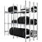 Rayonnage à pneus R 3000, module de base, H 2490 x l. 1283 mm, 3 paires de traverses
