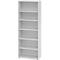 Rayonnage Breno, 6 HC, 28 kg par étagère, L 800 x P 400 x H 2156 mm, panneau de particules, gris clair