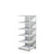 Rayonnage complet 500 T PROGRESS, module d'extension, avec panneau arrière, H 1900 x l. 750 x P 640 mm