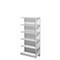 Rayonnage complet 500 T PROGRESS, module d'extension, avec panneau arrière, H 1900 x l. 960 x P 340 mm