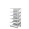 Rayonnage complet 500 T PROGRESS, module d'extension, avec panneau arrière, H 1900 x l. 960 x P 640 mm