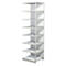Rayonnage complet 500 T PROGRESS, module d'extension, avec panneau arrière, H 2600 x l. 750 x P 640 mm