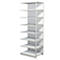 Rayonnage complet 500 T PROGRESS, module d'extension, avec panneau arrière, H 2600 x l. 960 x P 640 mm