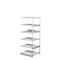 Rayonnage complet 500 T PROGRESS, module d'extension, sans panneau arrière, H 1900 x l. 750 x P 640 mm