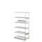 Rayonnage complet 500 T PROGRESS, module d'extension, sans panneau arrière, H 1900 x l. 950 x P 440 mm