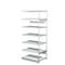 Rayonnage complet 500 T PROGRESS, module d'extension, sans panneau arrière, H 2250 x l. 950 x P 640 mm