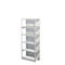 Rayonnage complet 500 T PROGRESS, module de base, avec panneau arrière, H 1900 x l. 750 x P 340 mm