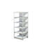 Rayonnage complet 500 T PROGRESS, module de base, avec panneau arrière, H 1900 x l. 750 x P 640 mm