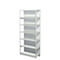 Rayonnage complet 500 T PROGRESS, module de base, avec panneau arrière, H 2250 x l. 960 x P 340 mm