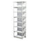 Rayonnage complet 500 T PROGRESS, module de base, avec panneau arrière, H 2600 x l. 750 x P 440 mm