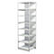 Rayonnage complet 500 T PROGRESS, module de base, avec panneau arrière, H 2600 x l. 750 x P 640 mm