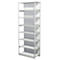 Rayonnage complet 500 T PROGRESS, module de base, avec panneau arrière, H 2600 x l. 960 x P 440 mm