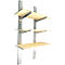 Rayonnage complet, pour abris à matériel MC 1100-1600, largeur 1000 mm