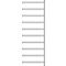 Rayonnage d’extension R 3000, 10 étagères, l. 1025 mm x P 800 mm, étagères laquées