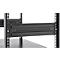 Rayonnage emboîtable ORDO Business, rayonnage de base, modulaire, 5 tablettes, charge admissible par tablette 140 kg, charge admissible par élément 1200 kg, L 1060 x P 435 x H 2000 mm, acier, noir