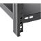 Rayonnage emboîtable ORDO Business, rayonnage de base, modulaire, 5 tablettes, charge admissible par tablette 140 kg, charge admissible par élément 1200 kg, L 1060 x P 435 x H 2000 mm, acier, noir