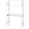 Rayonnage emboîtable ORDO Home, rayonnage de base, 3 tablettes, multifonctionnel, mobile, L 1060 x P 435 x H 1750 mm, blanc trafic RAL 9016