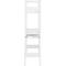 Rayonnage emboîtable ORDO Home, rayonnage de base, 3 tablettes, multifonctionnel, mobile, L 1060 x P 435 x H 1750 mm, blanc trafic RAL 9016