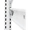 Rayonnage emboîtable ORDO Home, rayonnage de base, 3 tablettes, multifonctionnel, mobile, L 1060 x P 435 x H 1750 mm, blanc trafic RAL 9016