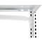 Rayonnage emboîtable ORDO Home, rayonnage de base, 3 tablettes, multifonctionnel, mobile, L 1060 x P 435 x H 1750 mm, blanc trafic RAL 9016