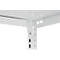 Rayonnage emboîtable ORDO Home, rayonnage de base, 3 tablettes, multifonctionnel, mobile, L 1060 x P 435 x H 1750 mm, blanc trafic RAL 9016