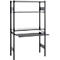 Rayonnage emboîtable ORDO Home, rayonnage de base, 3 tablettes, multifonctionnel, mobile, L 1060 x P 435 x H 1750 mm, noir profond mat RAL 9005