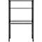 Rayonnage emboîtable ORDO Home, rayonnage de base, 3 tablettes, multifonctionnel, mobile, L 1060 x P 435 x H 1750 mm, noir profond mat RAL 9005