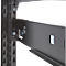 Rayonnage emboîtable ORDO Home, rayonnage de base, 3 tablettes, multifonctionnel, mobile, L 1060 x P 435 x H 1750 mm, noir profond mat RAL 9005