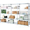 Rayonnage emboîtable ORDO Industry - acier - 1 élément de base + 2 éléments d'extension – modulaire – charge admissible 1200 kg - l. 3080 x P 535 x H 2000 mm - avec 15 tablettes – galvanisé