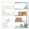 Rayonnage emboîtable ORDO Industry - acier - élément d'extension – modulaire – charge admissible 1200 kg - l. 1010 x P 535 x H 2000 mm - avec 5 tablettes - galvanisé