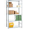 Rayonnage emboîtable ORDO Industry - acier - élément de base – modulaire – charge admissible 1200 kg - l. 1060 x P 535 x H 2000 mm - avec 5 tablettes - galvanisé