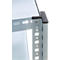 Rayonnage emboîtable ORDO Industry, élément de base, modulaire, 5 tablettes, charge admissible par tablette 140 kg, charge admissible par élément 1200 kg, L 1060 x P 435 x H 2000 mm, acier galvanisé