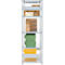 Rayonnage emboîtable ORDO Industry, élément de base, modulaire, 5 tablettes, charge admissible par tablette 140 kg, charge admissible par élément 1200 kg, L 810 x P 435 x H 2000 mm, acier galvanisé