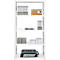 Rayonnage emboîtable ORDO Professional - acier - élément de base – modulaire – charge admissible 1200 kg - l. 1060 x P 435 x H 2000 mm - avec 5 tablettes – blanc trafic RAL 9016