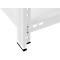 Rayonnage emboîtable ORDO Professional - acier - élément de base – modulaire – charge admissible 1200 kg - l. 1060 x P 435 x H 2000 mm - avec 5 tablettes – blanc trafic RAL 9016