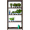 Rayonnage emboîtable pour plantes ou tous usages ORDO Flex - acier - modulaire - l. 1060 x P 435 x H 2000 mm - charge admissible 1200 kg - revêtement époxy - rouille brun