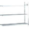 Rayonnage grande capacité WS2000 - H2000 x L2000 x P500 mm, 3 niveaux, acier