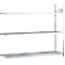 Rayonnage grande capacité WS2000 - H2000 x L2500 x P600 mm, 3 niveaux, acier