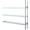 Rayonnage longue portée WR 3000, module d'extension, profondeur 800 mm, hauteur 1960 mm, largeur de module 2282 mm