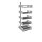 Rayonnage ouvert Variabo, module d'extension, utilisable des deux côtés, profondeur de compartiment 300 mm, 750 x 2000 mm