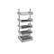 Rayonnage ouvert Variabo, module de base, utilisable des deux côtés, profondeur de compartiment 300 mm, 750 x 2000 mm